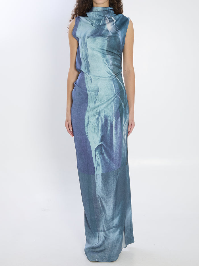 Jean Paul Gaultier Water Long Dress