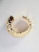Self Portrait Hammered Gold Cuff