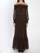 Self Portrait Georgette Maxi Dress