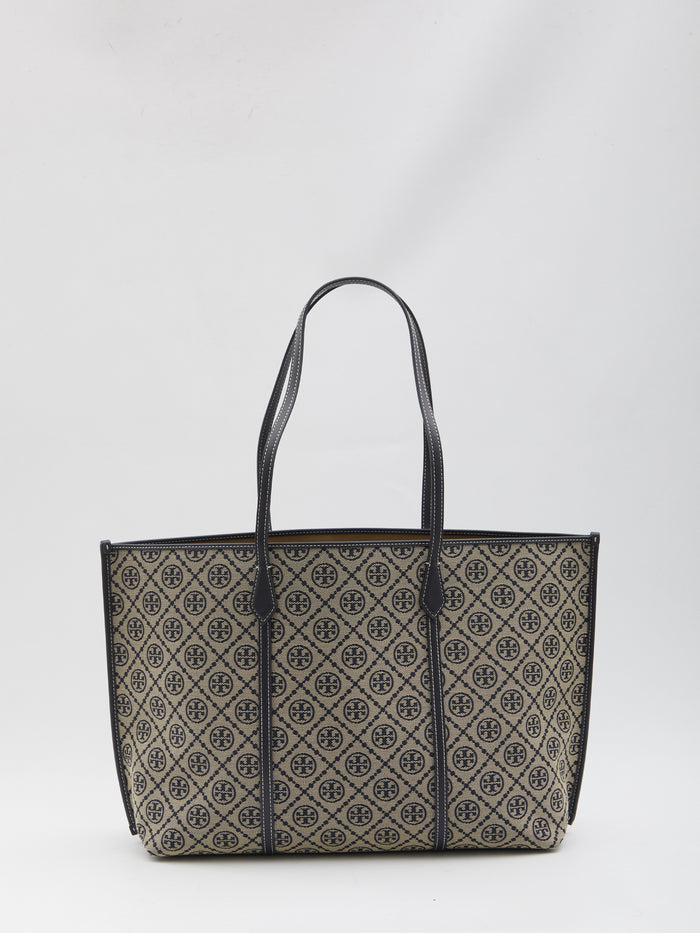 Tory Burch Perry T Monogram Shopping Bag