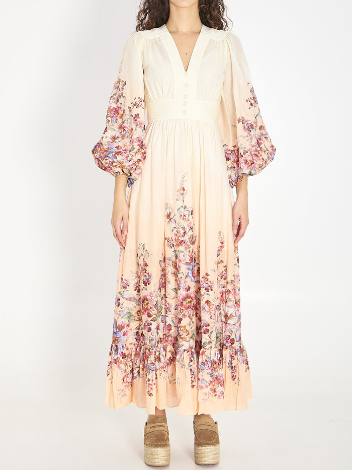 Zimmermann Awaken Plunge Maxi Dress