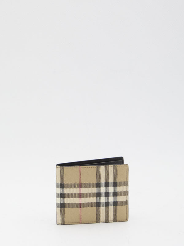 Burberry Check Book Wallet