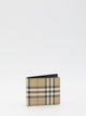 Burberry Check Book Wallet