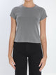 Alexander Wang Baby Tee With Hotfix Graphic