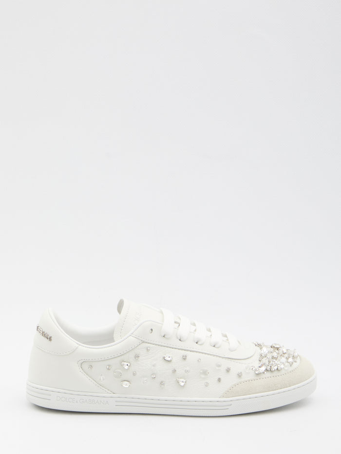 Dolce&Gabbana Sneakers Embellished With Rhinestones