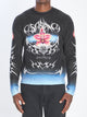 Casablanca Sweater With Blades Print