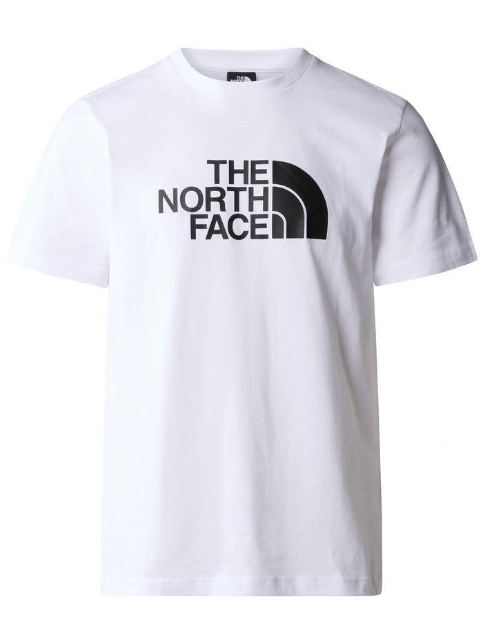 The North Face Men White Cotton Sports T-Shirt