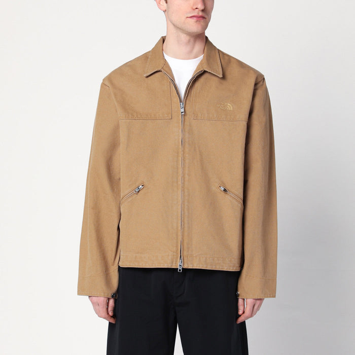 The North Face Light Brown Canvas Cedar Jacket