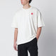 The North Face Ivory T-Shirt With Logo Patch