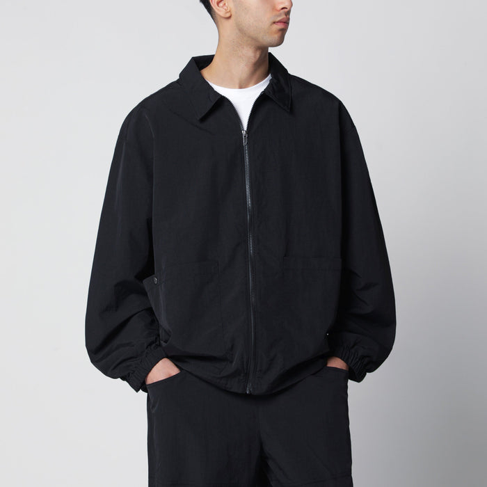 The North Face Black Zip-Up Nylon Jacket
