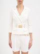Elisabetta Franchi Technical Bioelastic Fabric Jacket