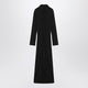Sportmax Black Shirt Dress In Viscose Jersey