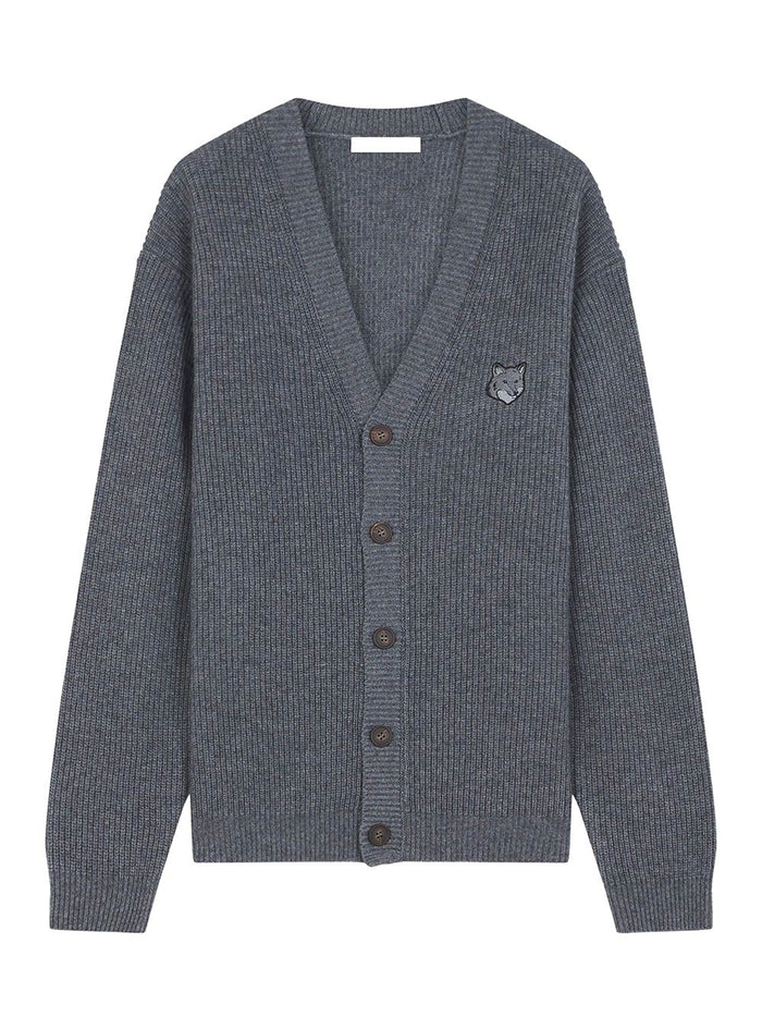 Maison Kitsuné Ribbed Cardigan