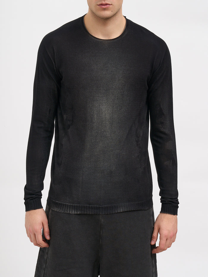 Md75 Crew Neck Cotton Sweater