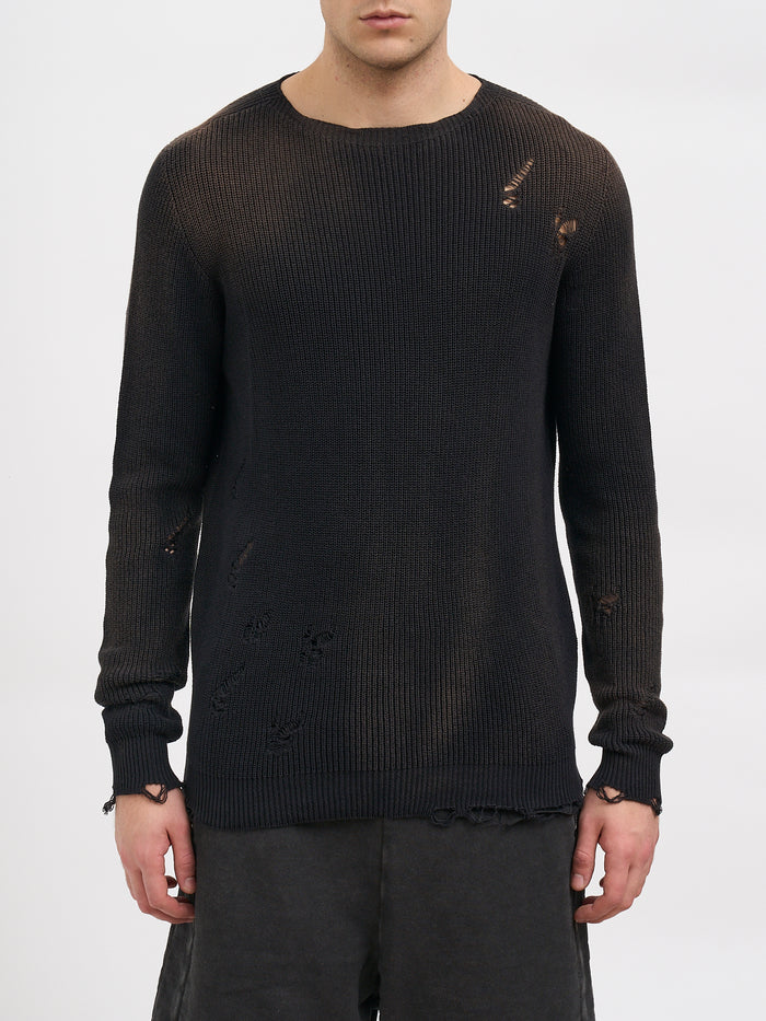 Md75 Crew Neck Cotton Sweater