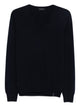 Fay V-Neck Ribbed Sweater