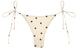 Mc2 Saint Barth Beige Polka-Dot Side-Tie Underwear