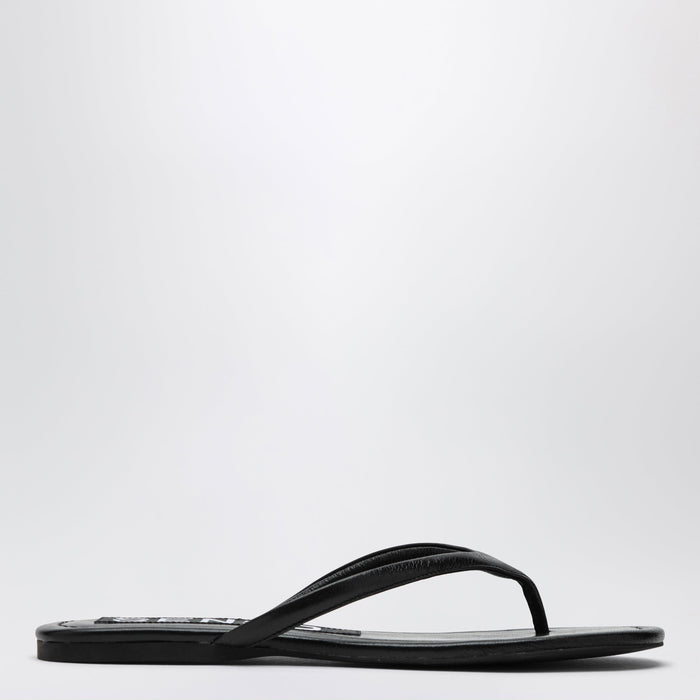 Senso Ebony Leather Nora Slides