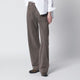 6397 Washed Olive Green Wideleg Jeans