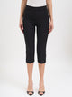 Elisabetta Franchi Crop Pants With Satin Inserts