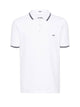 Fay White Polo Shirt With Logo