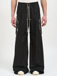 Rick Owens Heizer Belas Black Pants