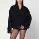 Namacheko  Black Belted Jacket In Wool Blend