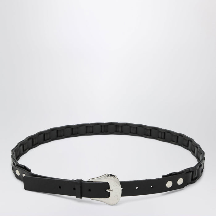 Namacheko Black Leather Belt