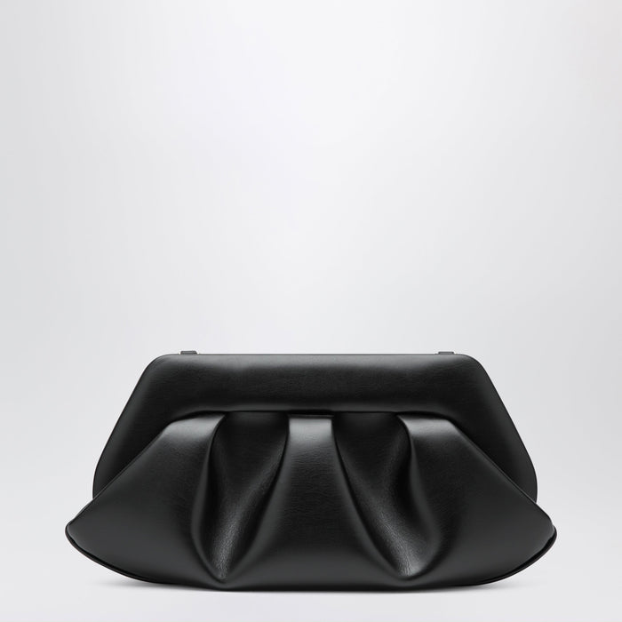 Themoirè Black Emera Clutch Bag