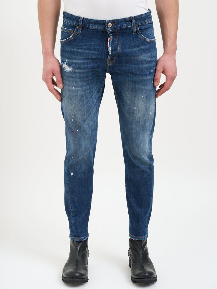 Dsquared2 Slim Twist Denim Trousers