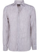 Barba Napoli Classic Linen Stripes Shirt