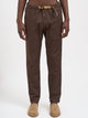 White Sand Cotton And Linen Pants