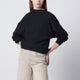 6397 Mudcoloured Draped Sweatshirt