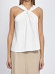 Federica Tosi Crossed Knot Top