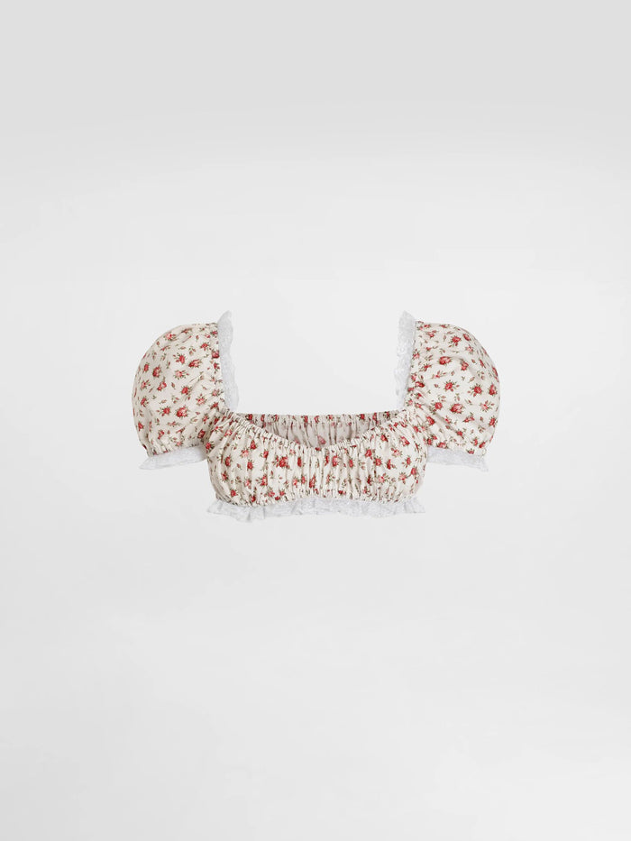 Dolce&Gabbana Rose Print Top