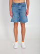 Off White Half Arrows Denim Shorts