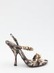 Dolce&Gabbana Animal Print Sandals