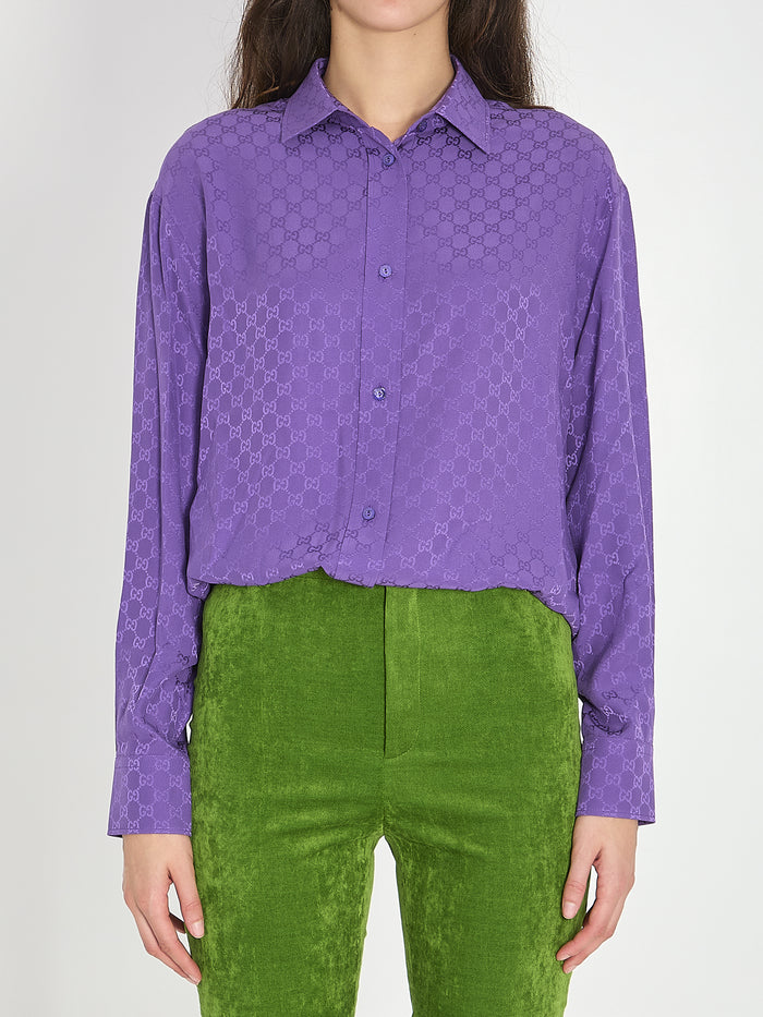 Gucci Gg Monogram Shirt