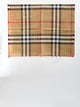 Burberry Check Wool And Silk Scarf