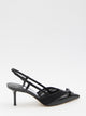 Jimmy Choo Afia Mesh Slingback Pumps