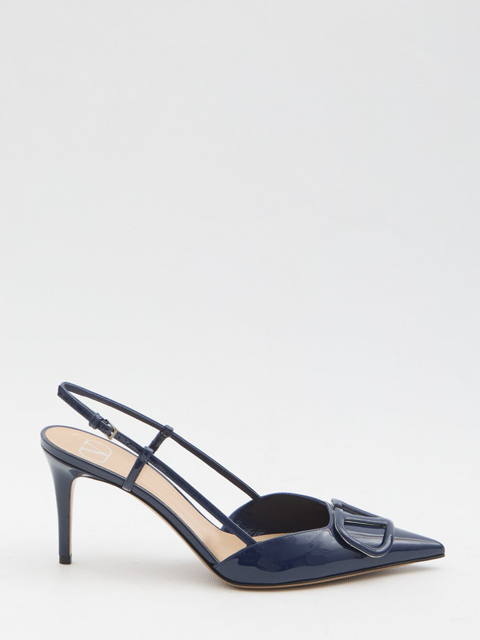Valentino Garavani Vlogo Signature Slingback Pumps