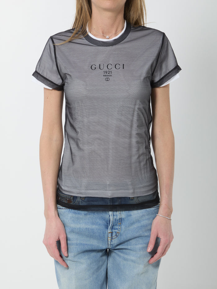 Gucci Double-Layer Jersey T-Shirt