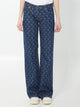 Marine Serre Midnight Bootcut Jeans