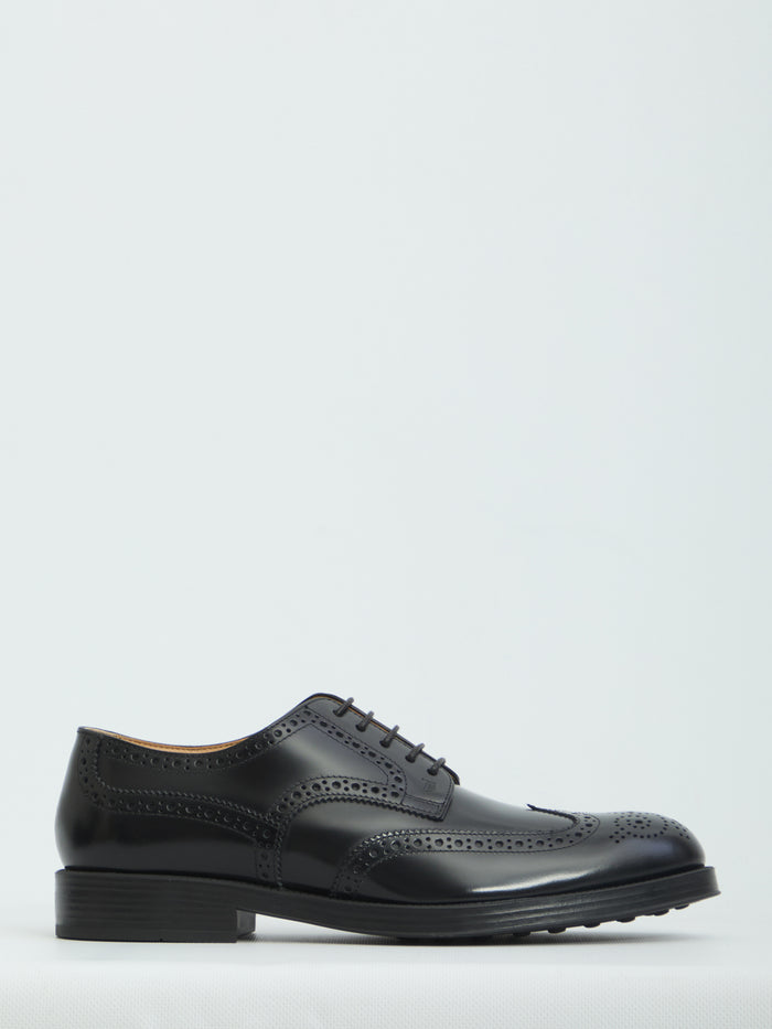 Tod's Laced Up Shoes With Perforations