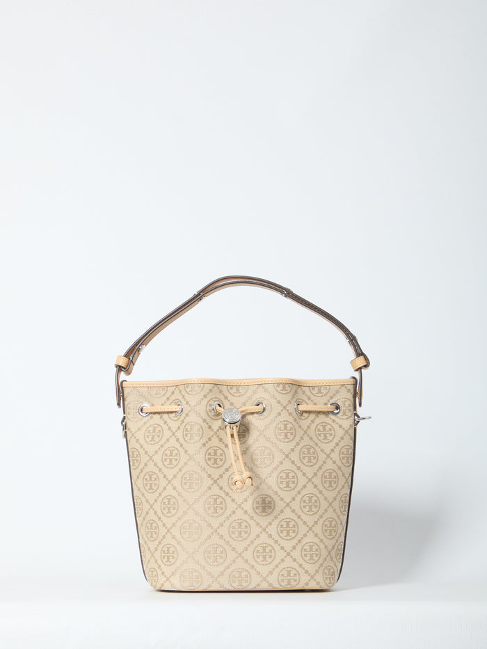Tory Burch T Monogram Bucket Bag