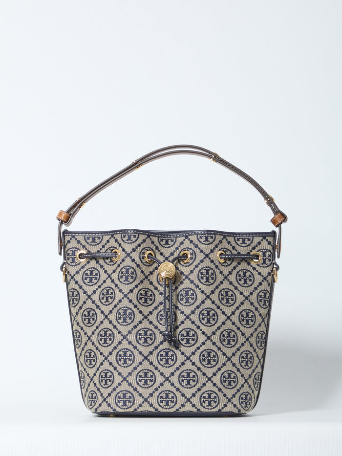 Tory Burch T Monogram Bucket Bag
