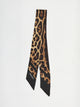 Dolce&Gabbana Leopard-Print Silk Twill Bandeau