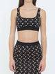 Marine Serre Moon Printed Bra