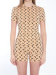 Marine Serre Moon Jersey Short-Sleeve Top