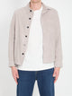 Arma Overshirt In Suede Leather
